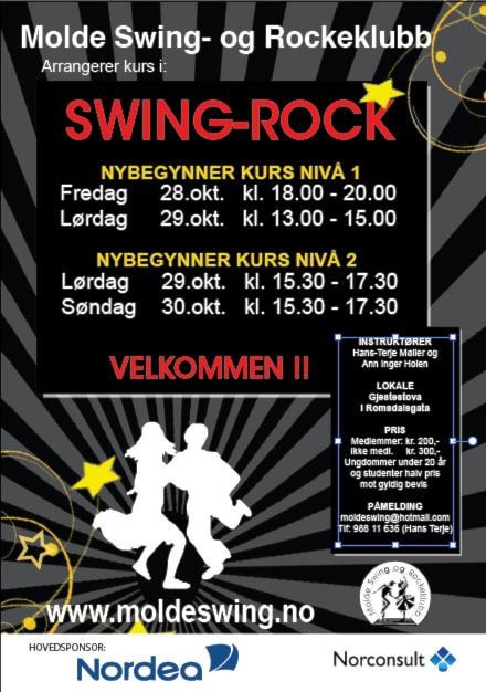 Kurs Swing - Rock nybegynner.